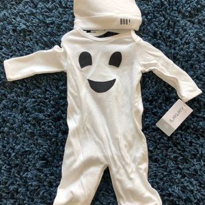Halloween newborn ghost outfit costume